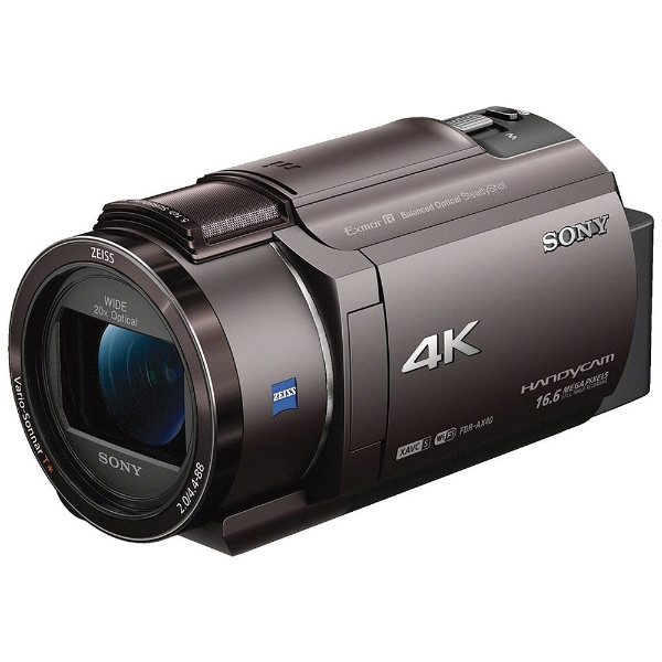 FDR-AX40 ビデオカメラ ブラック [4K対応] ソニー｜SONY 通販 ...