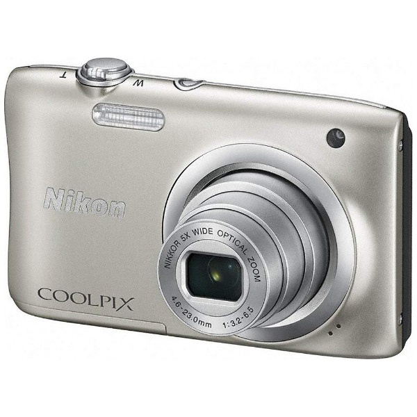 A100 コンパクトデジタルカメラ COOLPIX（クールピクス） シルバー 