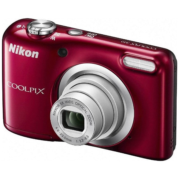 A10 コンパクトデジタルカメラ COOLPIX（クールピクス） レッド Nikon｜ニコン 通販 | ビックカメラ.com