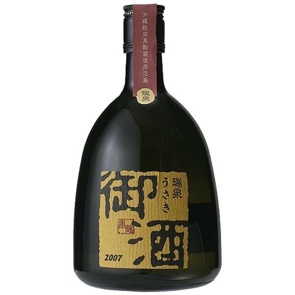 瑞泉酒100年纯粹性黑曲子使用30度720ml[泡盛]_1