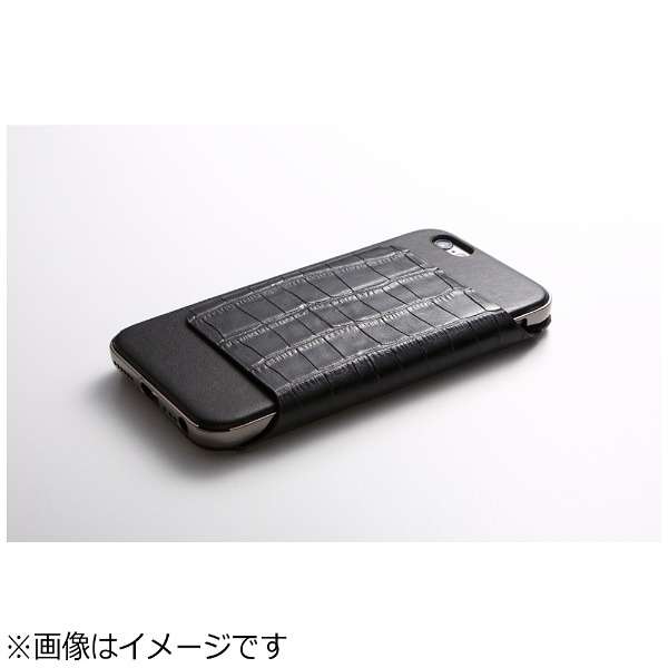 iPhone 6s/6p@U[P[X Hybrid Case UNIO Leather@NR^ubN{A~Vo[@DCS-IP6SAGLFSVBK_2