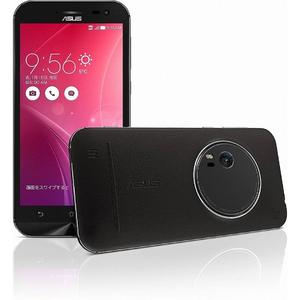 ZenFone Zoom プレミアムレザー ブラック「ZX551ML-BK64S4」 5.5型・メモリ/ストレージ： 4GB/64GB  microSIMx1 ドコモ/Ymobile SIM対応 SIMフリースマートフォン ASUS｜エイスース 通販 | ビックカメラ.com