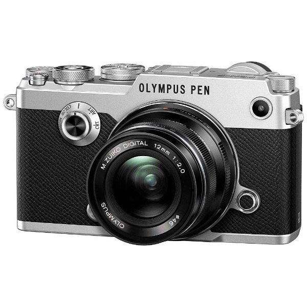 PEN-F ミラーレス一眼カメラ 12mmF2.0 レンズキット シルバー [単焦点 