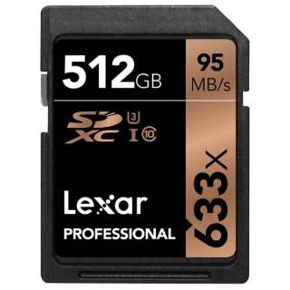 SDXCJ[h Lexar Professional LSD512CBJP633 [512GB /Class10]