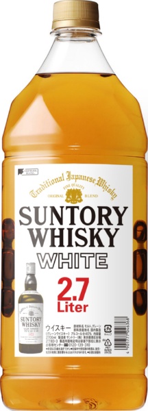 三得利（SUNTORY）白塑料瓶2700ml[威士忌]