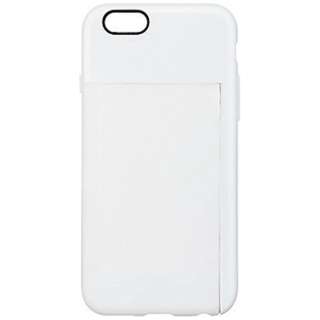 供iPhone 6s/6使用的口袋包白SoftBank SELECTION SB-IA12-CBCS/WH