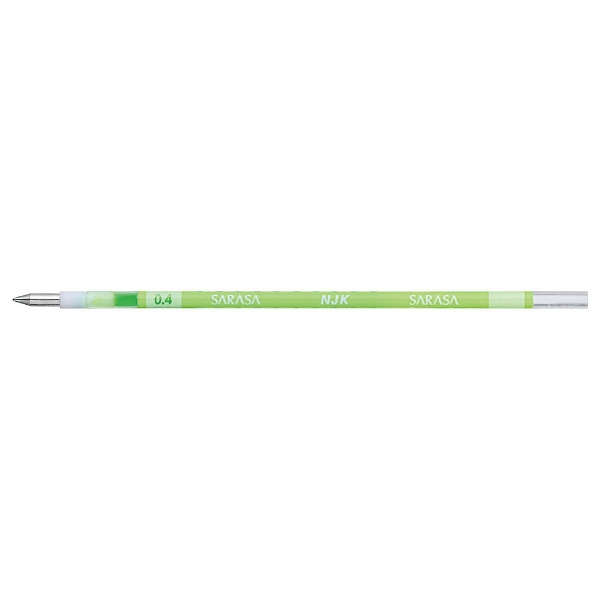 ボールペン替芯 新着 ジェルボールペン替芯 ライトグリーン 商品追加値下げ在庫復活 RNJK4-LG ボール径：0.4mm