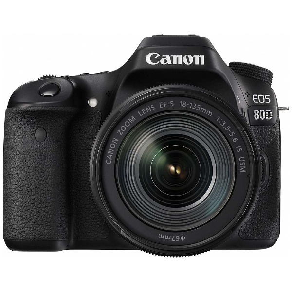 ビックカメラ.com - EOS 80D　デジタル一眼レフカメラ　EF-S 18-135 IS USM レンズキット [ズームレンズ]