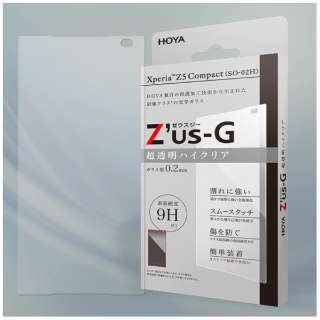 供Xperia Z5 Compact使用的液晶保护膜Z'us-G徒步旅行后部Z334