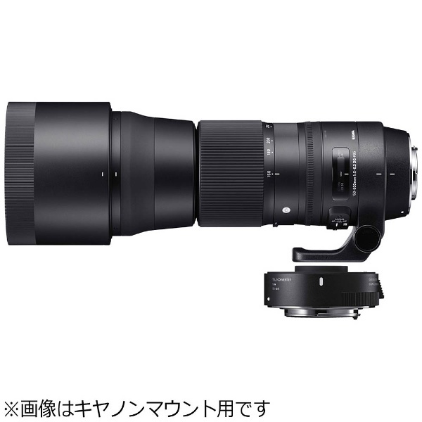 カメラレンズ 150-600mm F5-6.3 DG OS HSM+TELECONVERTER TC-1401