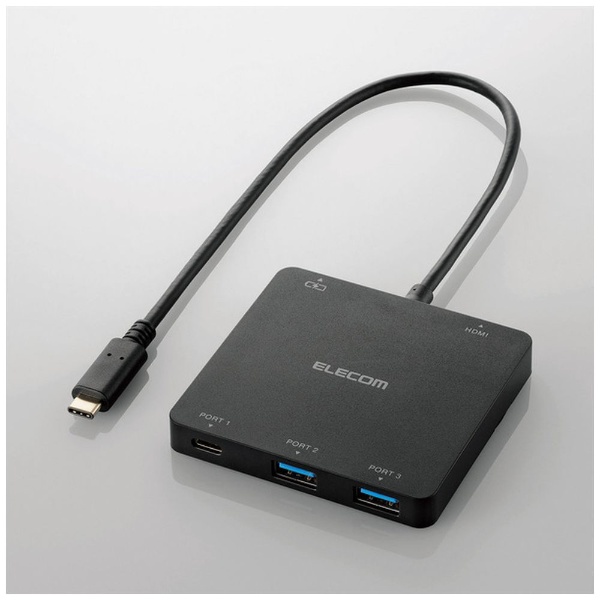 Ѵץ [USB-C ᥹ HDMI /USB-A2USB-CUSB-C᥹ /USB Power Deliveryб /100W] ֥å U3HC-DC03BBK