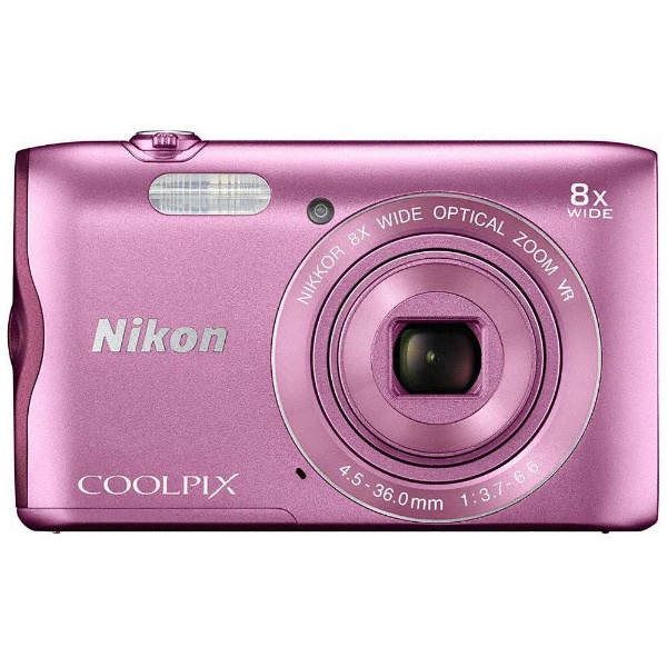 A300 コンパクトデジタルカメラ COOLPIX（クールピクス） ピンク