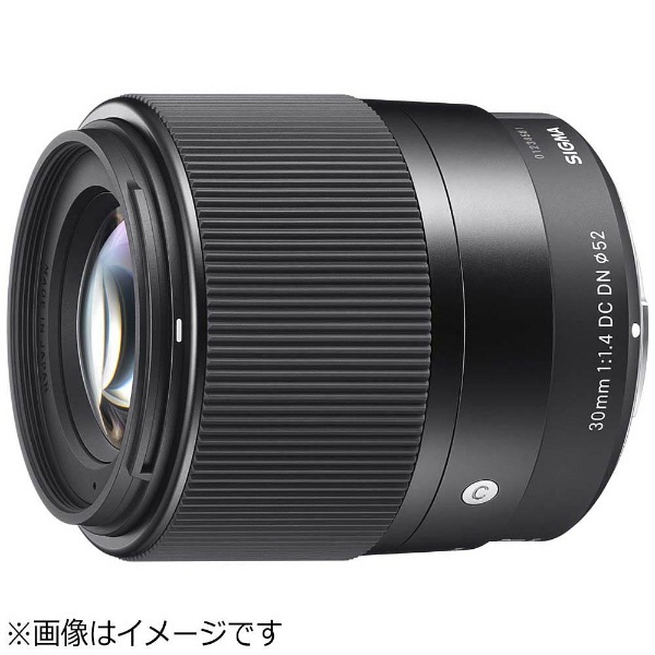 カメラレンズ 30mm F1.4 DC DN Contemporary ブラック [マイクロフォー