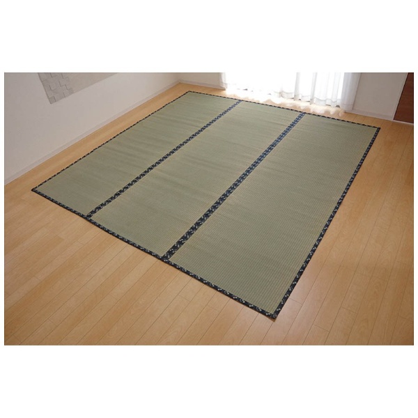 ラグ 安い 倉 激安 プチプラ 高品質 い草 糸引織 立山 185×185cm ナチュラル