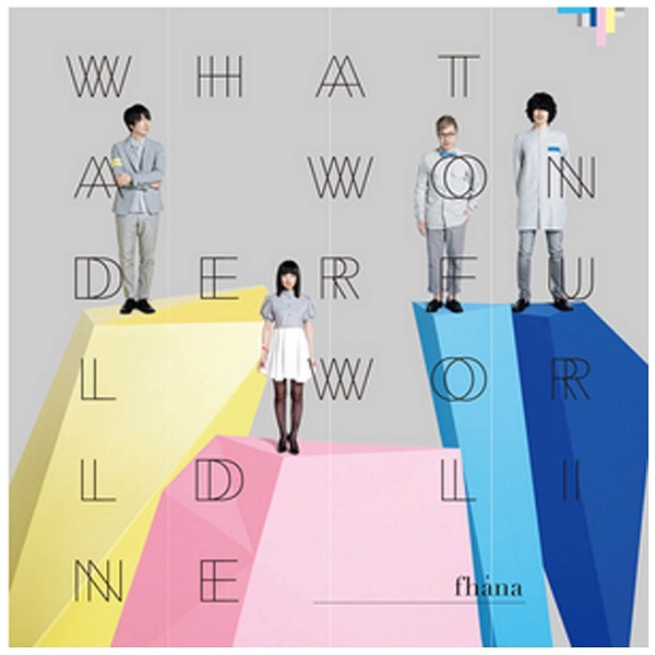 fhana/What a Wonderful World Line 通常盤 【CD】 ランティス｜Lantis