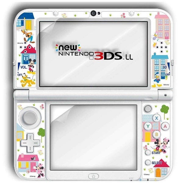 Newニンテンドー3DS LL専用 液晶保護フィルムデコレーションシール付 ミッキーハウス【New3DS LL】 マックスゲームズ｜MAXGAMES  通販 | ビックカメラ.com