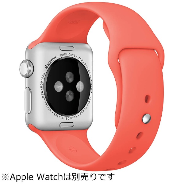 Apple Watch 38mm 用交換バンド アプリコットスポーツバンド　MM7W2FE/A