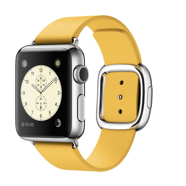 Apple Watch 38mm ステンレススチールケースとマリーゴールドモダンバックル - Medium MMFF2J/A アップル｜Apple  通販 | ビックカメラ.com