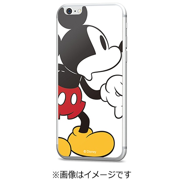  iPhone 6s／6用 Disney背面ガラス ミッキーマウス GLASS6-71447