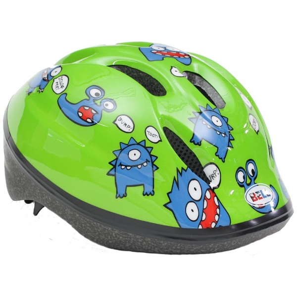 子供用ヘルメット ZOOM2（グリーンファートモンスター/48～54cm