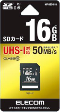 SDHCカード MF-BSDシリーズ 買い誠実 MF-BSD-016 人気新品 Class10 16GB