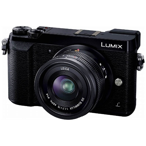DMC-GX7MK2L-K　ミラーレス一眼カメラ　単焦点ライカDGレンズキット LUMIX GX7 Mark II ブラック [単焦点レンズ]