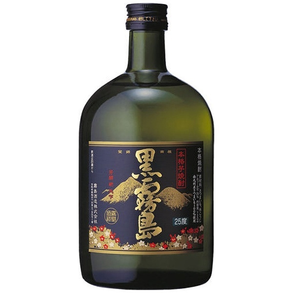 黒霧島 25度 720ml【芋焼酎】 焼酎 通販 | ビックカメラ.com