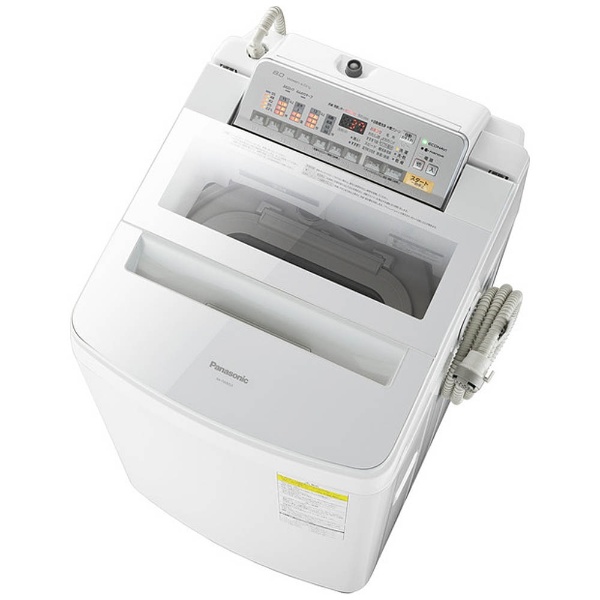 NA-FW80S3-W 縦型洗濯乾燥機 ホワイト [洗濯8.0kg /乾燥4.5kg 