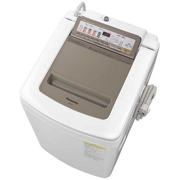 NA-FD80H3-N 縦型洗濯乾燥機 シャンパン [洗濯8.0kg /乾燥4.5kg 