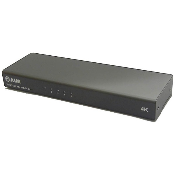 PAVA-AVS4K104 HDMI分配器 [4分配 /4K対応] 【処分品の為、外装不良による返品・交換不可】 エイム電子｜AIM 通販 