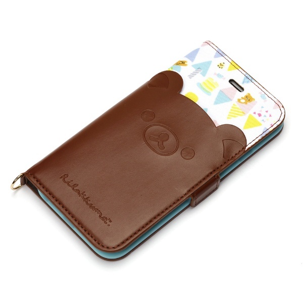 iPhone 6s／6用 手帳型 フリップカバー ポケット付き リラックマ YY1008 PGA｜ピージーエー 通販