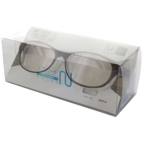 [保护眼鏡]meogadonachuraru M码(灰色)8868-03[度从属于的透镜对应]_5