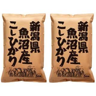 新潟県魚沼産こしひかり 10kg 5kg 2袋 お米 産地直送ギフト 通販 ビック酒販