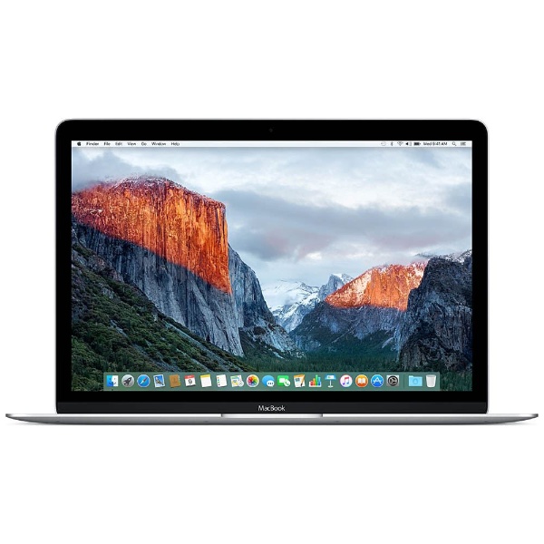 MacBook 12インチ[2016年/SSD 256GB/メモリ 8GB/1.1GHzデュアルコアCore m3]シルバー MLHA2J/A
