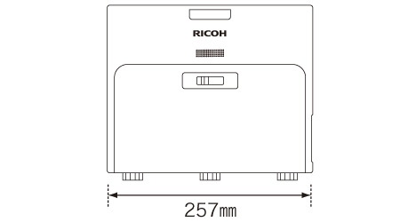 データプロジェクター 超短焦点モデル RICOH PJ WX4152N【無線LAN内蔵 