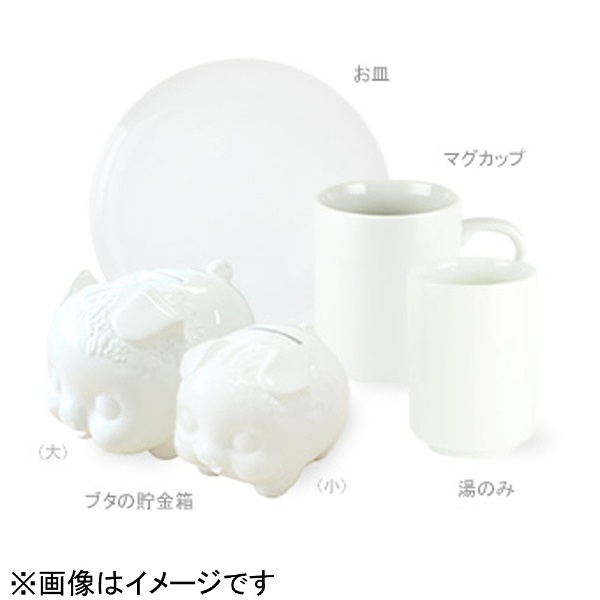 送料無料新品 ファッション通販 陶磁器 RAKU YAKI buddies 湯のみ RMU-500 無地陶磁器 白