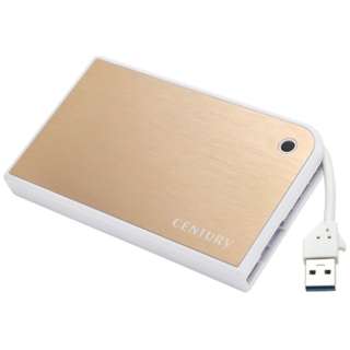 MOBILE BOX USB3.0ڑ SATA6G 2.5C`HDD/SSDP[X (CMB25U3GD6G)