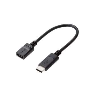 USB変換アダプタ [USB-C オス→メス micro USB /充電 /転送 /USB2.0] ブラック U2C-MBFCM01NBK