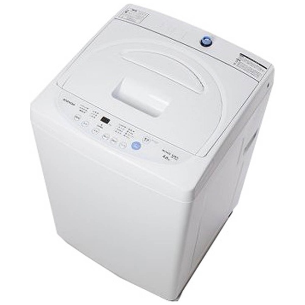 DW-P46CB-W 全自動洗濯機 ホワイト [洗濯4.6kg /乾燥機能無 /上開き