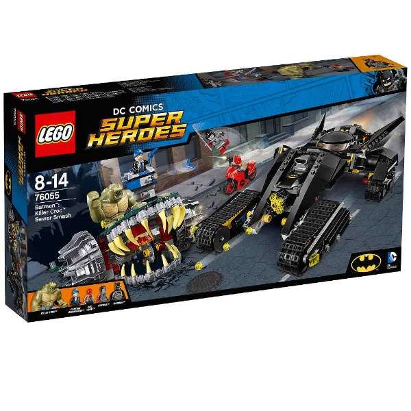 用LEGO(Ｌｅｇｏ)76055超级市场·英雄蝙蝠人杀手钟表下水道的对决_1