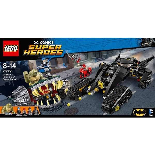 用LEGO(Ｌｅｇｏ)76055超级市场·英雄蝙蝠人杀手钟表下水道的对决_2