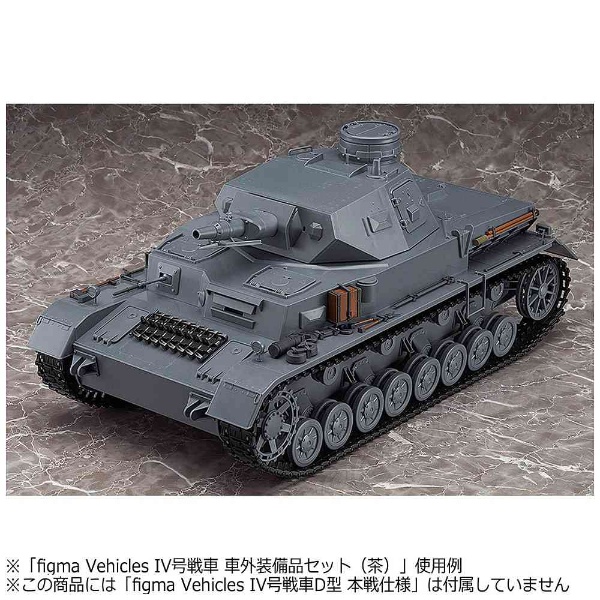 1/12 figma Vehicles IV号戦車 車外装備品セット（茶 