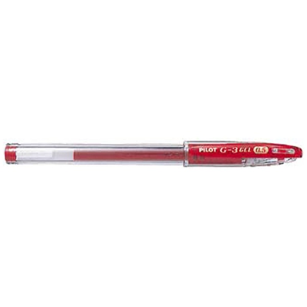 ゲルインクボールペン] G-3 レッド （ボール径：0.5mm） LG-10EF-R