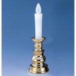 附带烛台的安心的蜡烛(小)黄金ARO4202GD