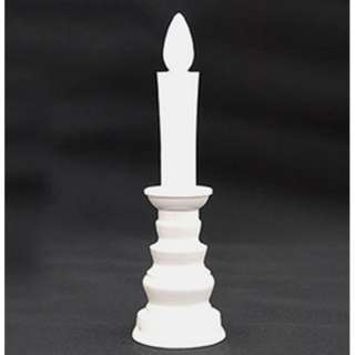 附带烛台的安心的蜡烛(小)白ARO4202WH