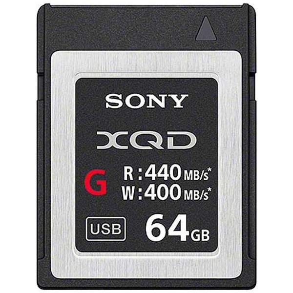 XQDメモリーカード Gシリーズ QD-G64E [64GB] ソニー｜SONY 通販 | ビックカメラ.com