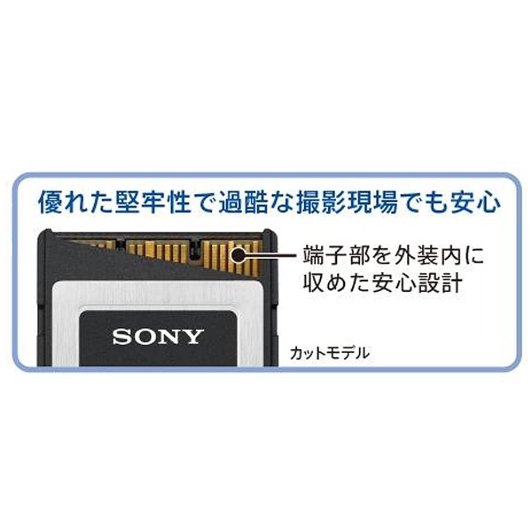 ソニー XQDメモリーカード Gシリーズ QD-G128E(1コ入)