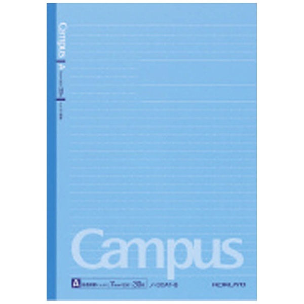 Campus(キャンパス) ノート(カラー表紙) 青 3CAT-B [セミB5・B5 /7mm(A
