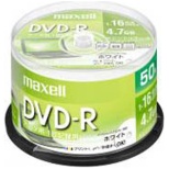 データ用DVD-R ホワイト DR47PWE.50SP [50枚 /4.7GB /インクジェットプリンター対応]