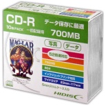 f[^pCD-R Hi-Disc HDCR80GP10SC [10 /700MB /CNWFbgv^[Ή]